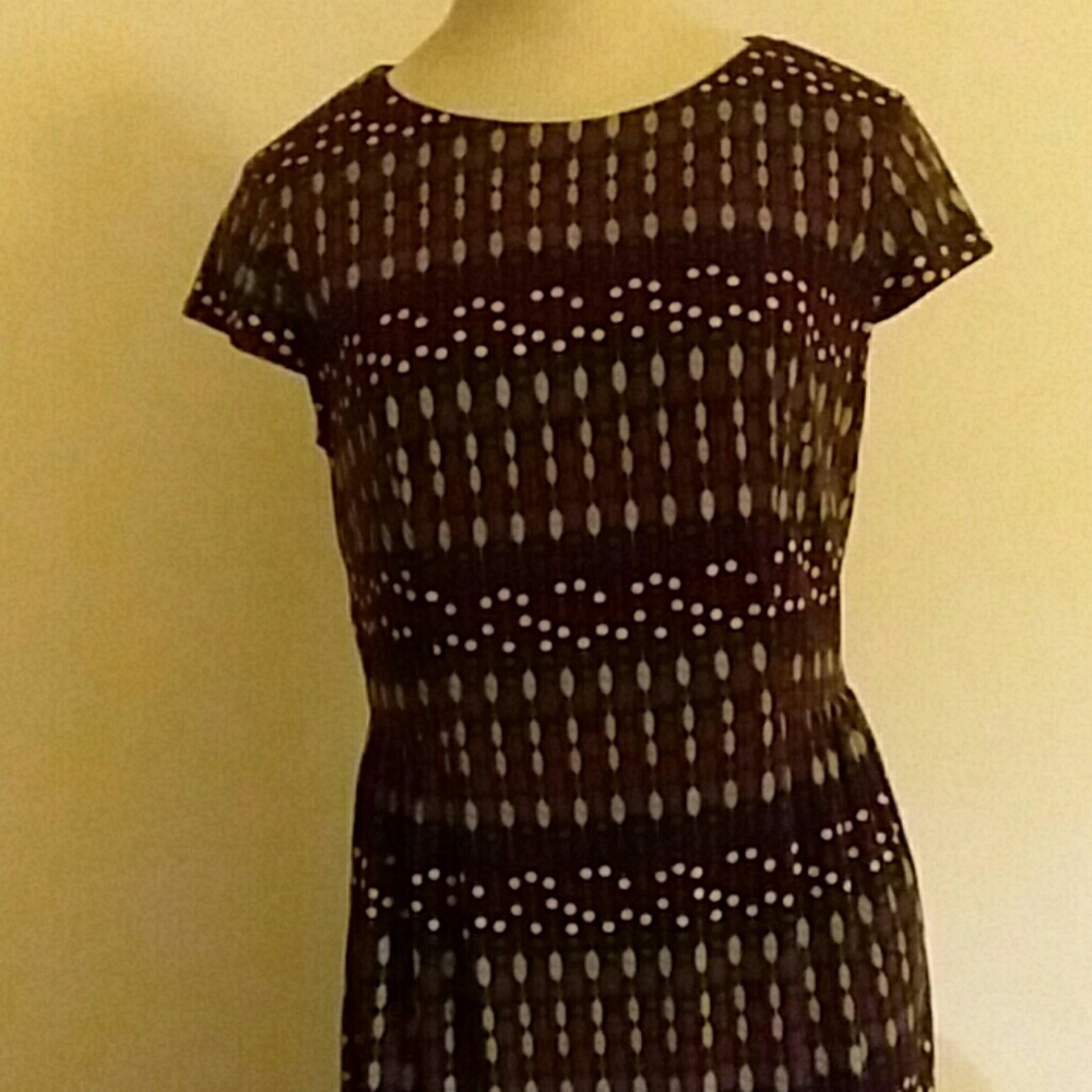70s Pattern Dress - Picture 3 of 8